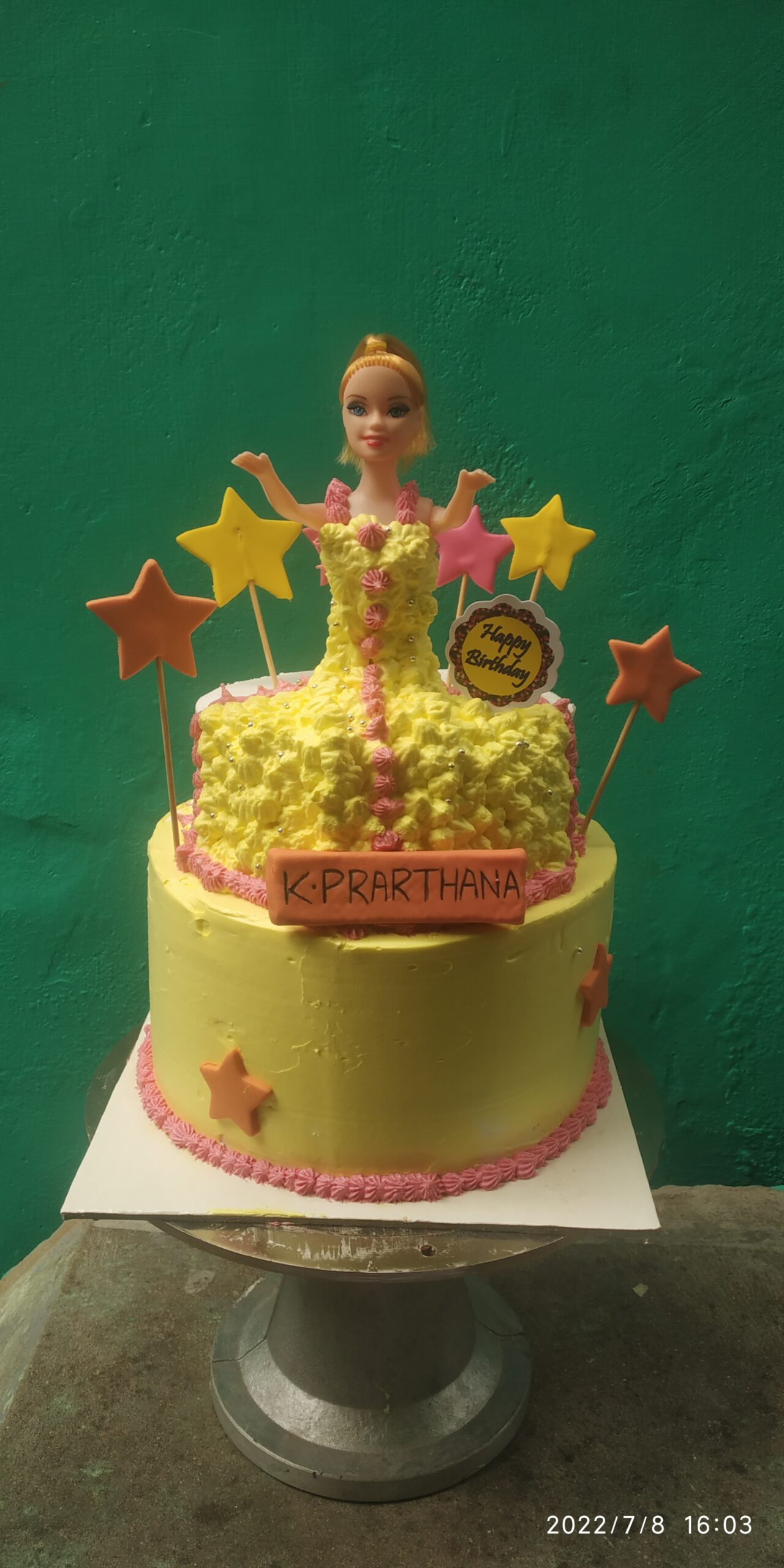Barbie Cake For Birthday - GiftsandAll.com