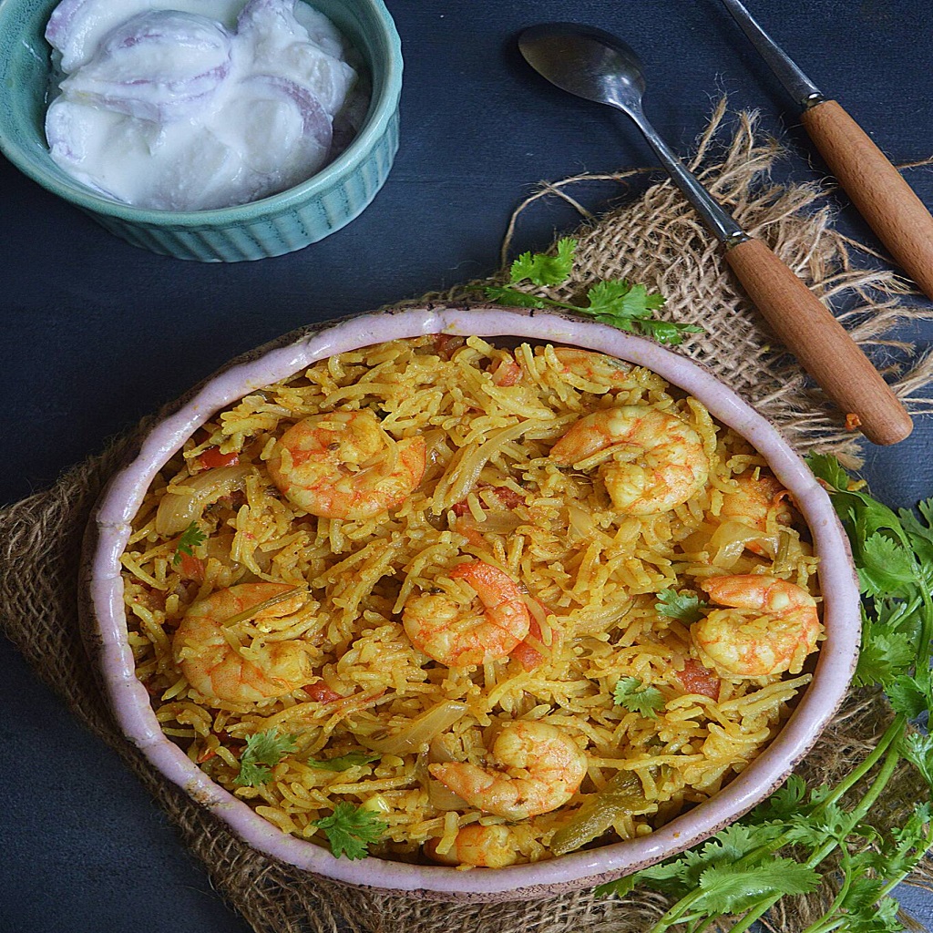 Prawn Special Biryani – selfiefamily